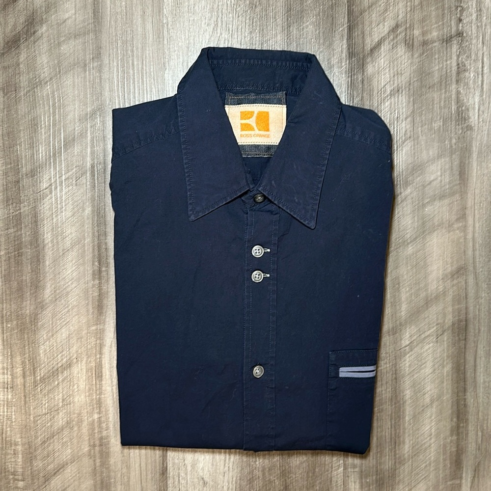Boss Orange Long Sleeve Button Down - Medium